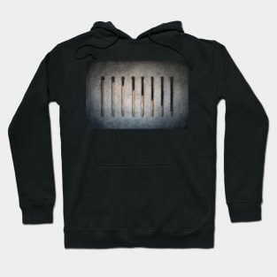 Match sticks burn stages Hoodie